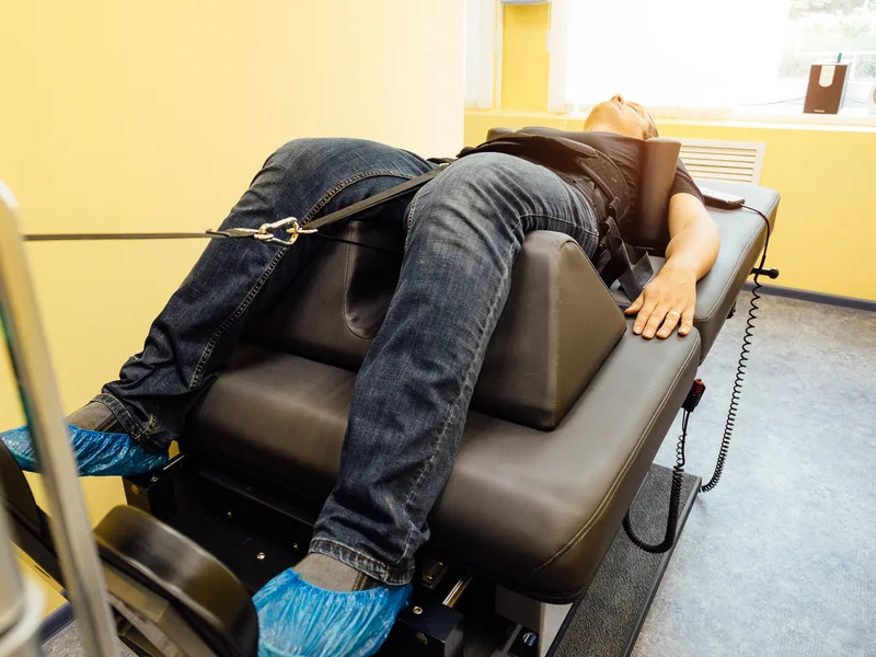 Flexion-Distraction at Top Spine Chiropractic in Worcester