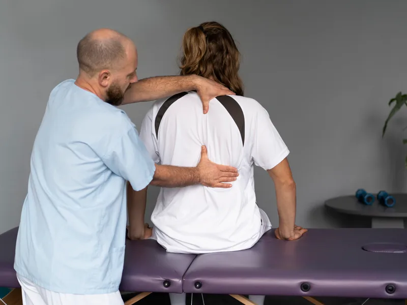 Knee Decompression at Top Spine Chiropractic in Worcester