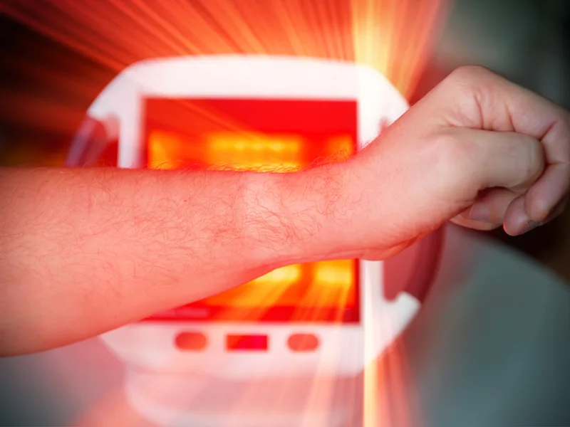 Light Therapy at Top Spine Chiropractic in Worcester